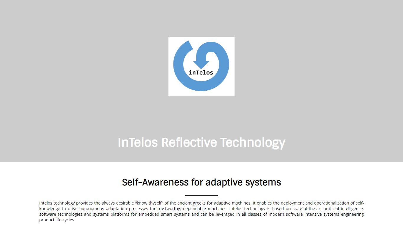 InTelos Reflective Technology Self-Awareness for adaptive systems