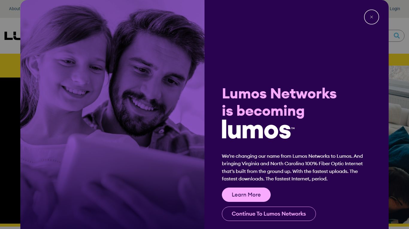 Lumos Networks | Fiber Broadband Internet, TV, Phone and Security Services